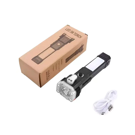 Linterna Martillo Recargable USB